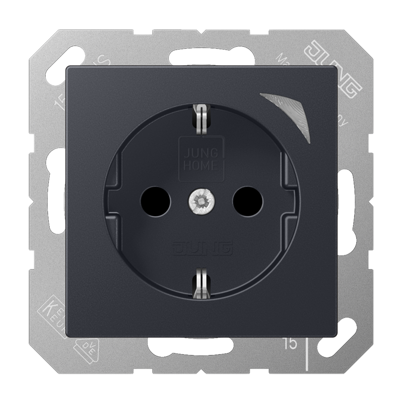 Изображение BTA1521SANM  JUNG HOME SCHUKO® розетка - завод JUNG