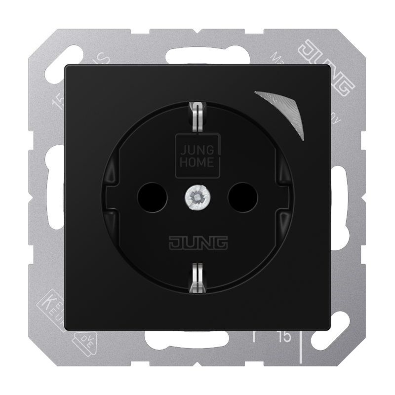 Изображение BTA1521SESWM  JUNG HOME SCHUKO® розетка Energy - завод JUNG