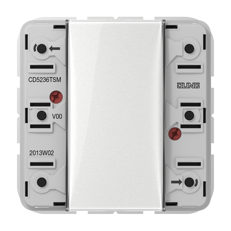 Изображение CD5236TSM  Кнопочный модуль 24 В AC/DC, 20 мA - завод JUNG