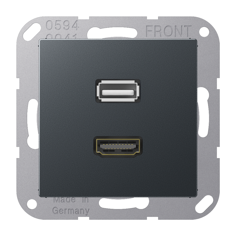 Изображение MAA1163ANM  HDMI / USB 2.0 - завод JUNG