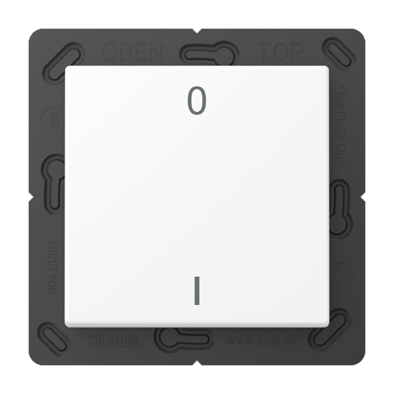 Изображение ENOA590-01WWM  Радиопередатчик EnOcean с символами 0 I - завод JUNG