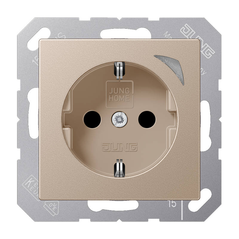 Изображение BTA1521SECH  JUNG HOME SCHUKO® розетка Energy - завод JUNG