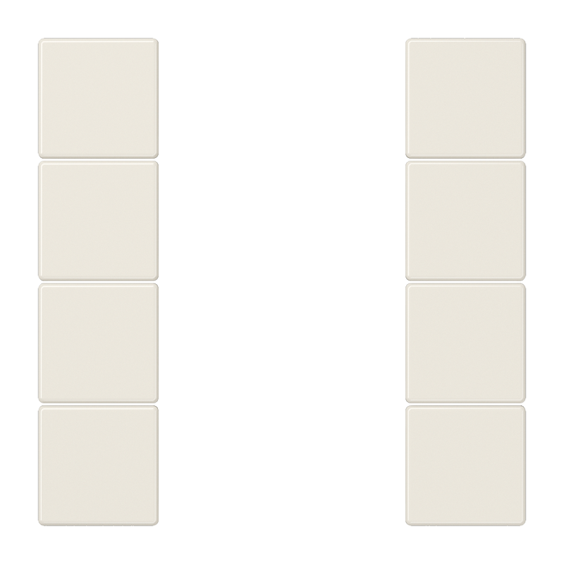 Изображение LS504TSA  Набор накладок 4 группы - завод JUNG