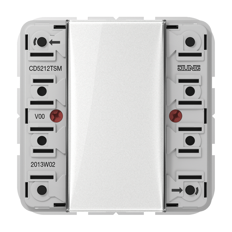 Изображение CD5212TSM  Кнопочный модуль 24 В AC/DC, 20 мA - завод JUNG