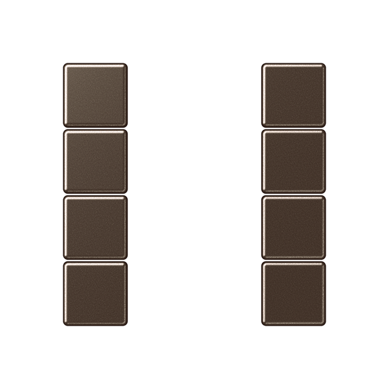 Изображение A504TSAMO  Набор накладок 4 группы - завод JUNG