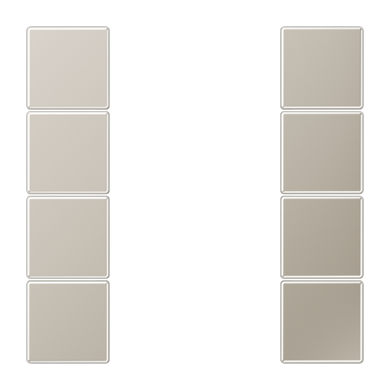 Изображение ES2504TSA  Набор накладок 4 группы - завод JUNG