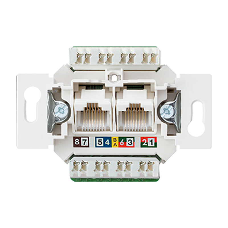 Изображение UAE8-8UPOK6US  Kомпьютерная розетка категория 6 / 6А iso, неэкранированная - завод Rutenbeck