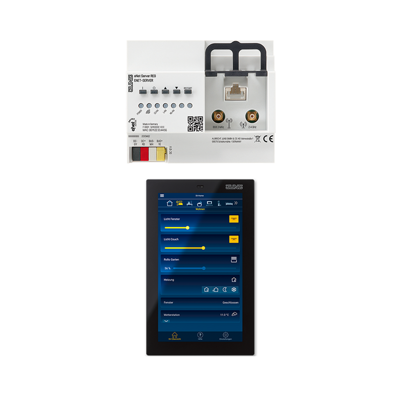 Изображение ENET-S-SC5SW  eNet сервер сет Smart Control 5 - завод JUNG