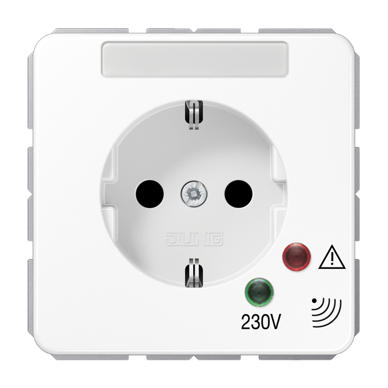 Изображение CD521KINAUFWW  SCHUKO®-розетка 16 A / 250 B ~ - завод JUNG