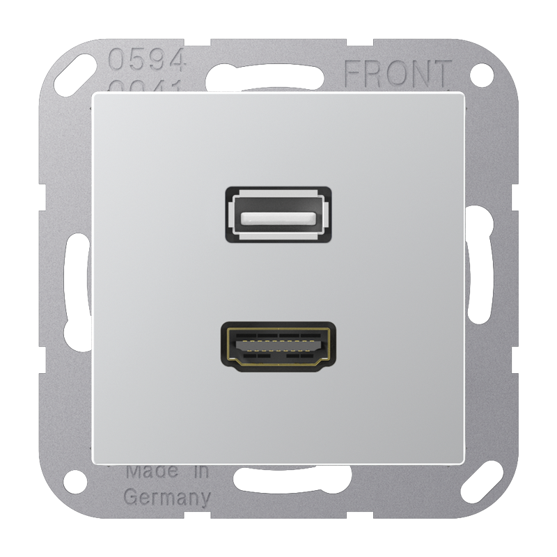 Изображение MAA1163AL  HDMI / USB 2.0 - завод JUNG