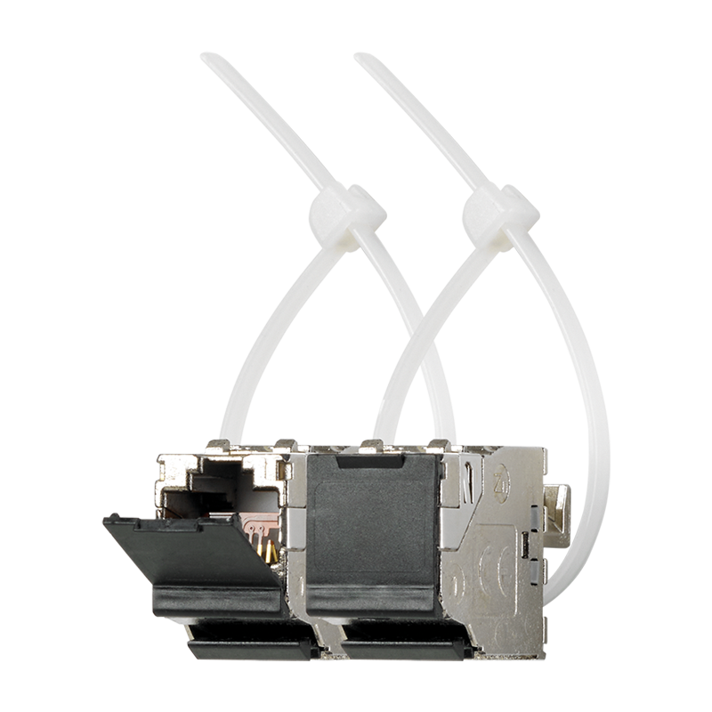 Изображение UMA-CAT6A-25  Universal modular jack socket cat. 6A iso - завод JUNG