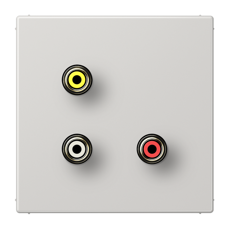 Изображение MALS1031LG  Аудио «Тюльпан» (Cinch/RCA) / Композитный (смешанный) видеосигнал - завод JUNG