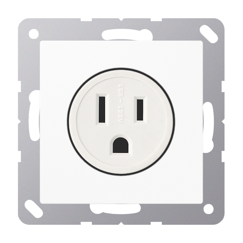 Изображение A521-15WW  Розетка aмериканской системы NEMA - завод JUNG