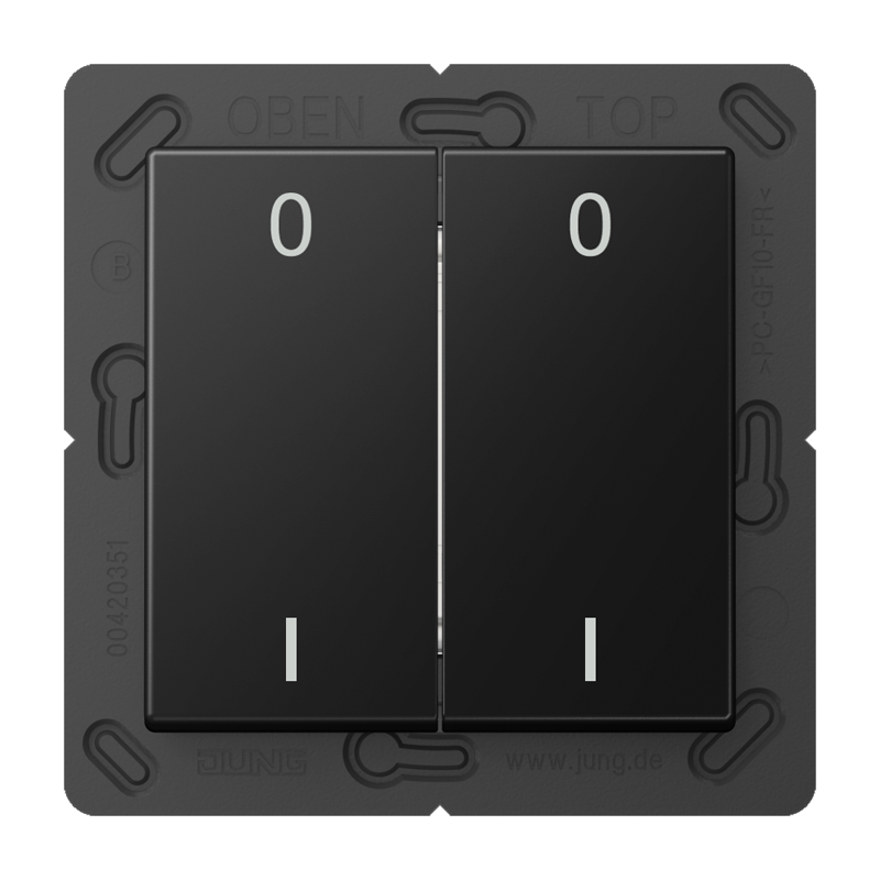 Изображение ENOA595-01SWM  Радиопередатчик EnOcean с символами 0 I - завод JUNG