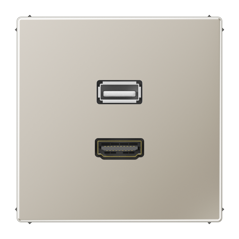 Изображение MAES1163  HDMI / USB 2.0 - завод JUNG