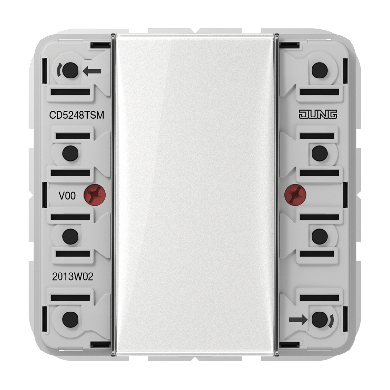 Изображение CD5248TSM  Кнопочный модуль 24 В AC/DC, 20 мA - завод JUNG