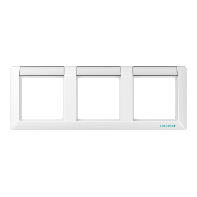 Изображение ABAS5830NAWW  Рамка с полями для надписи 12 x 55,5 мм для горизонтальной установки - завод JUNG