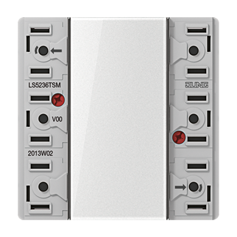 Изображение LS5236TSM  Кнопочный модуль 24 В AC/DC, 20 мA - завод JUNG