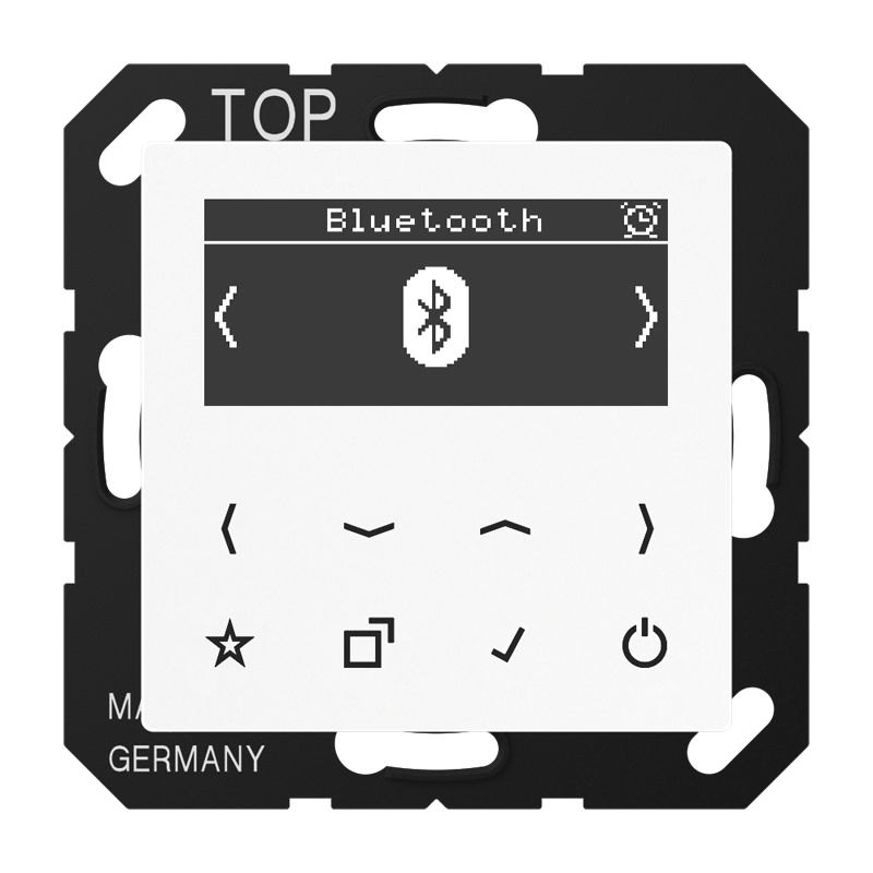 Изображение DABABTWW  Смарт радио DAB+ Bluetooth - завод JUNG