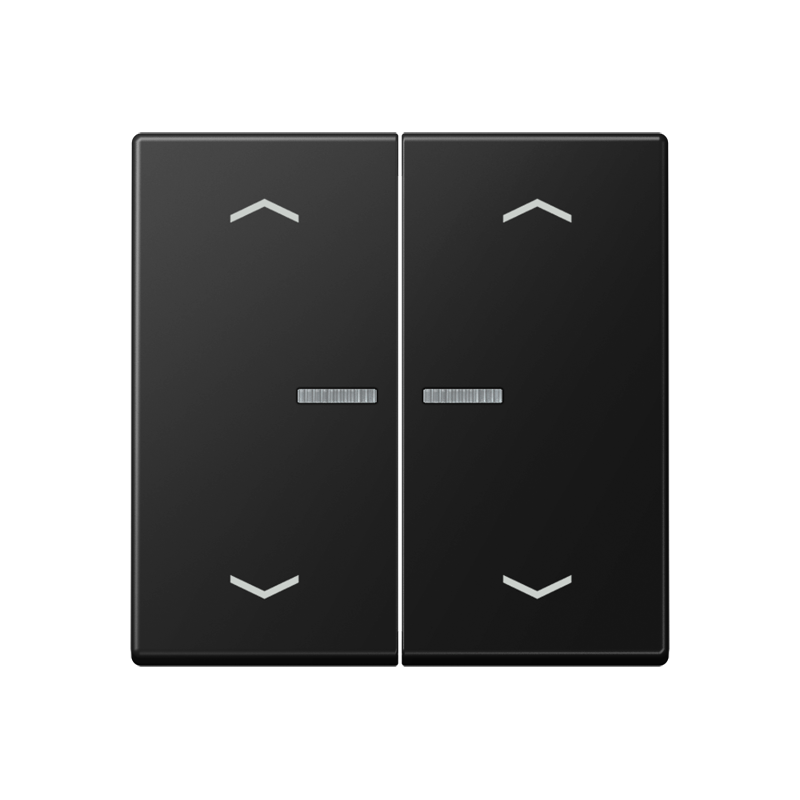 Изображение BTA17102PSWM  JUNG HOME кнопка, 2 группы с символами «стрелки» - завод JUNG