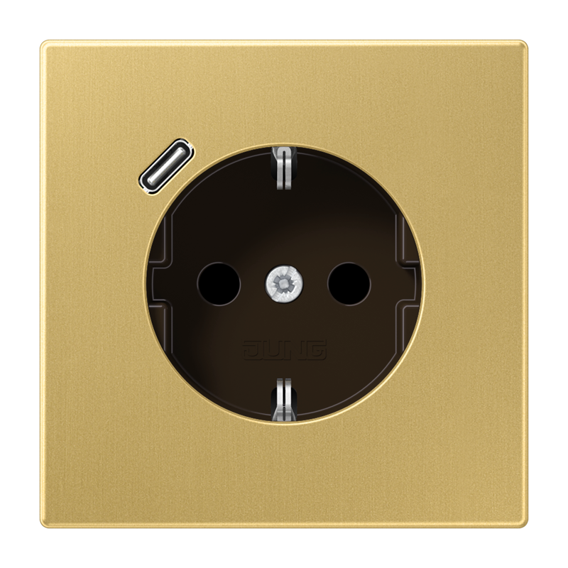 Изображение ME1520-18CC  SCHUKO® socket with USB charger - завод JUNG