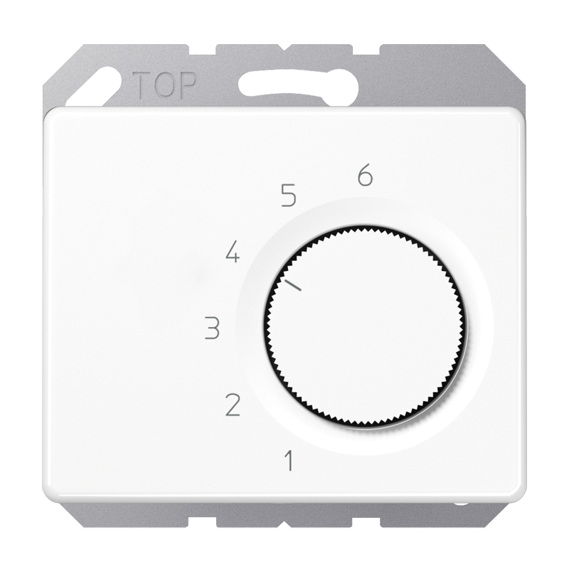 Изображение TRSL246WW  Комнатный термостат «НО/НЗ контакт» - завод JUNG