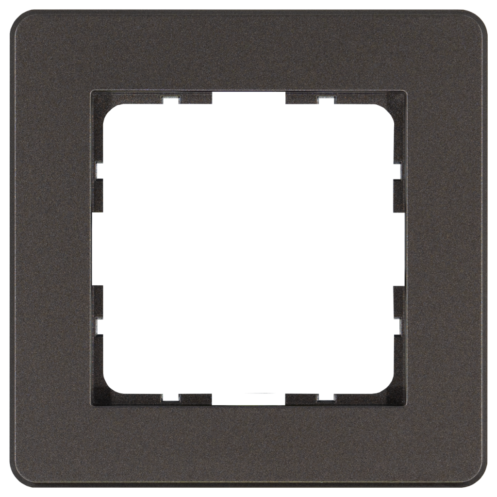 Изображение G1101Z Рамка 1-кратная - G-Flex (мокко) - завод JASMART