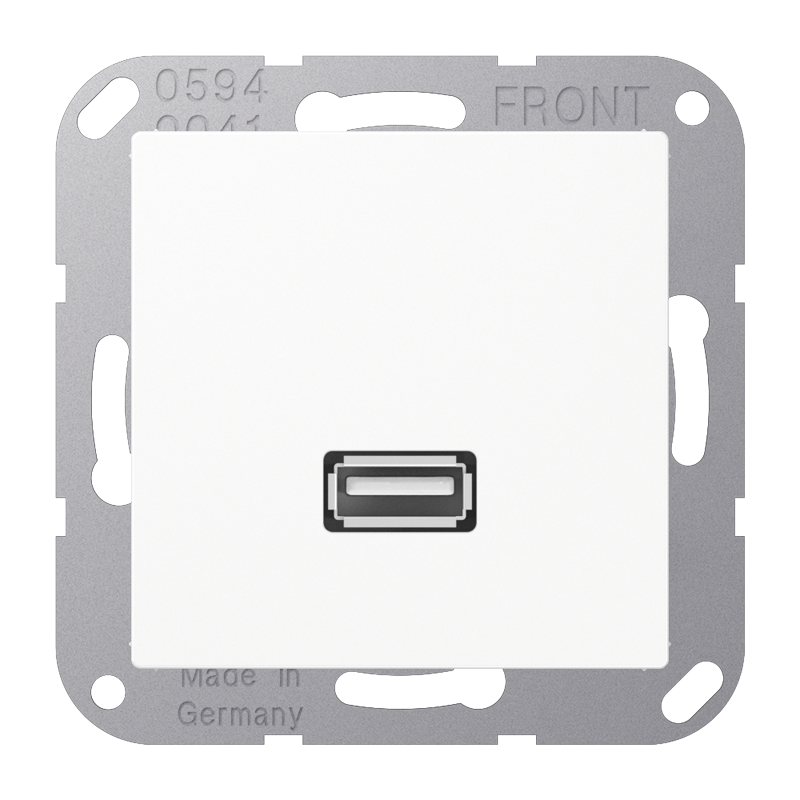 Изображение MAA1122WW  USB 2.0 - завод JUNG