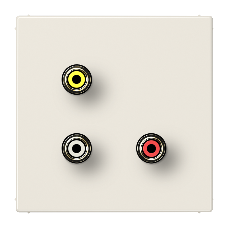 Изображение MALS1031  Аудио «Тюльпан» (Cinch/RCA) / Композитный (смешанный) видеосигнал - завод JUNG