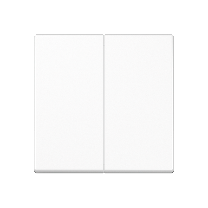 Изображение EP495WW  Клавиша для двойного выключателя; белый - завод JUNG