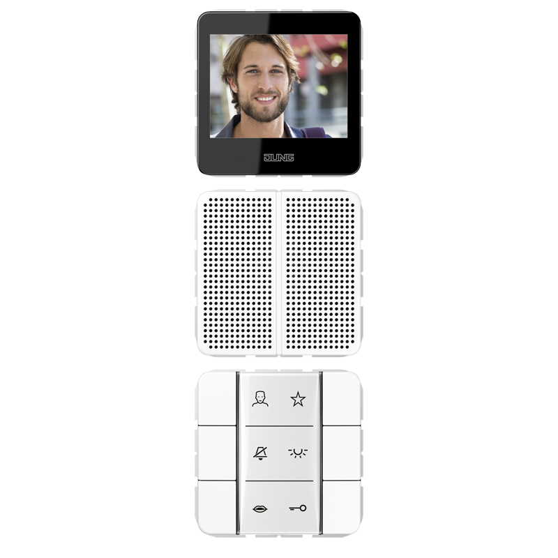 Изображение SIVICD627WW  Внутренняя видео панель 2,7’’ - завод JUNG