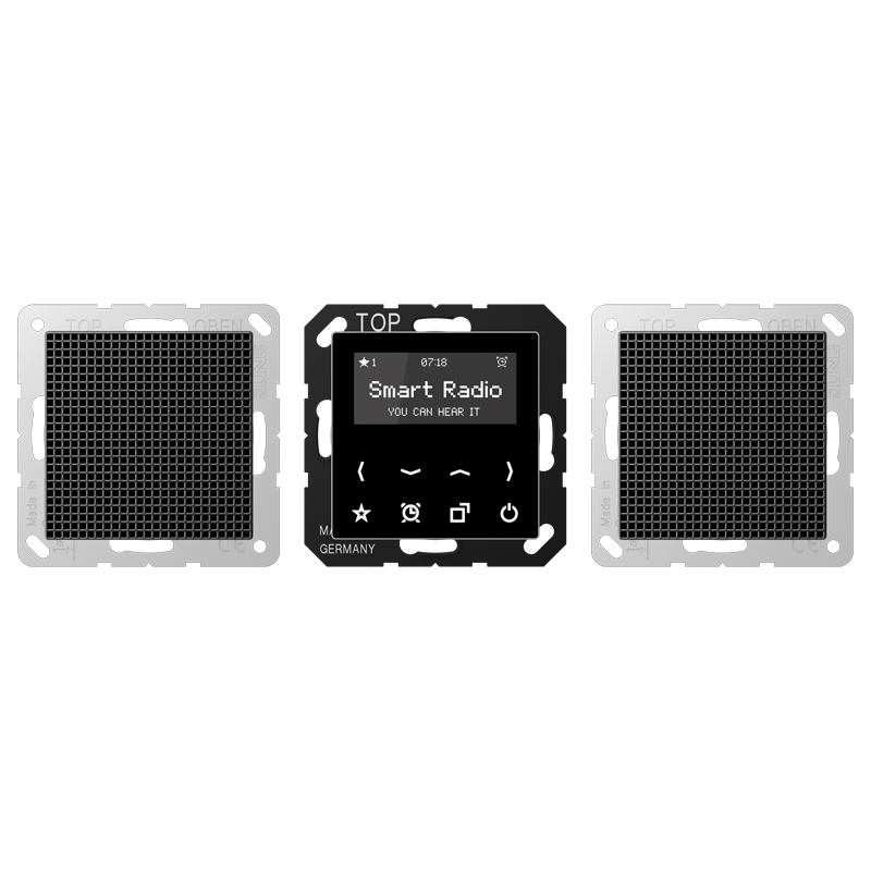 Изображение RADA528SW  Смарт радио, стерео - завод JUNG