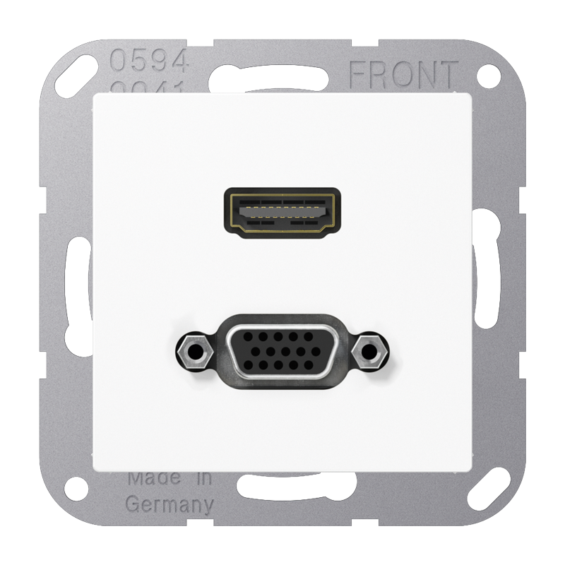 Изображение MAA1173WW  HDMI / VGA - завод JUNG