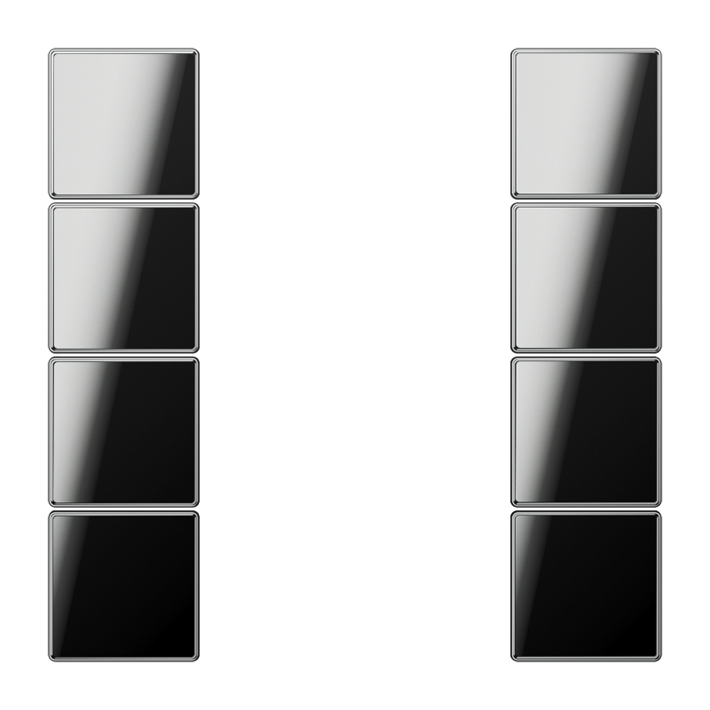 Изображение GCR2504TSA  Набор накладок 4 группы - завод JUNG