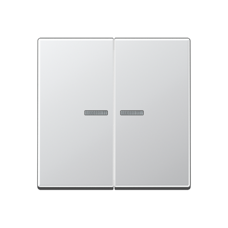 Изображение BTA17102AL  JUNG HOME кнопка, 2 группы - завод JUNG