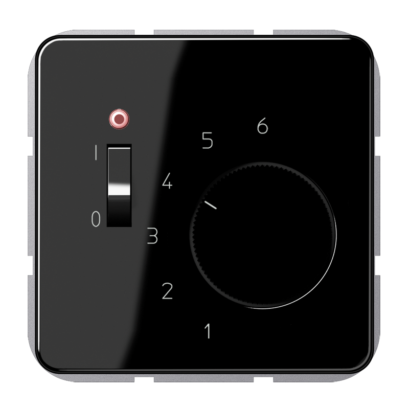 Изображение TRCD241SW  Комнатный термостат «1-пол. контакт» - завод JUNG