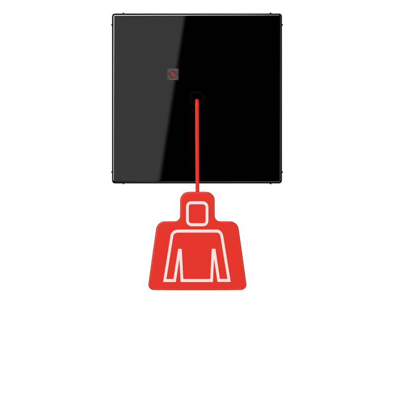 Изображение NRSLS0834ZTSW  Кнопка вызова со шнурком - завод JUNG