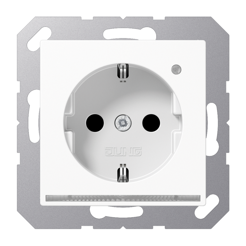 Изображение A1520-OWWLNW  SCHUKO®-розетка 16 A / 250 B ~ - завод JUNG