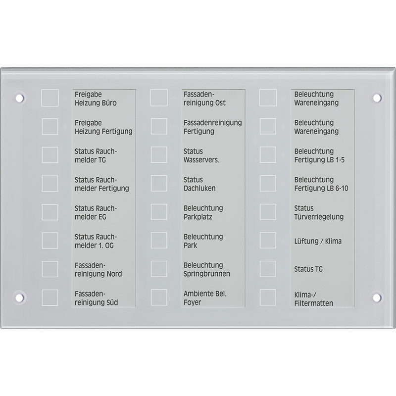 Изображение MBT2424  Сигнальная панель - завод JUNG