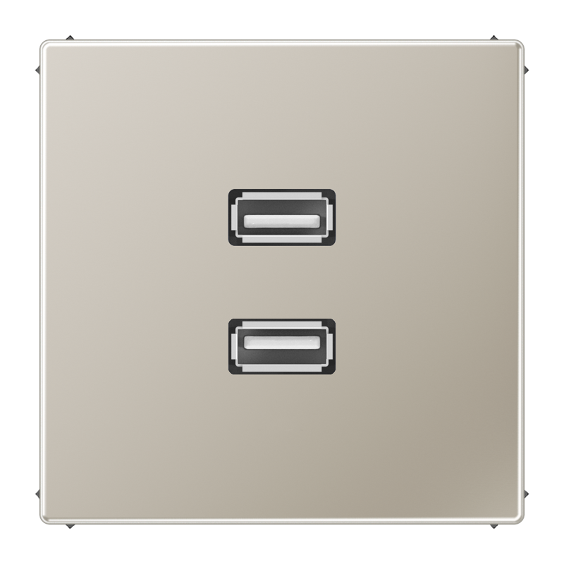 Изображение MAES1153  2 x USB 2.0 - завод JUNG