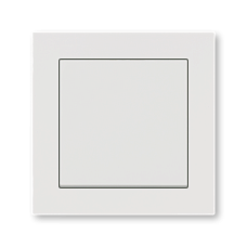 Выключатель одноклавишный JASMART серии G-Classic белый глянцевый