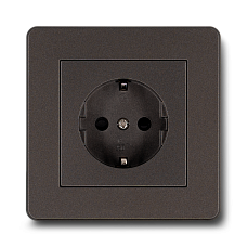 Розетка SCHUKO® JASMART G-Flex мокко