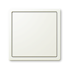 Выключатель одноклавишный JASMART серии FD белый матовый (soft touch) в сборе