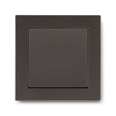 Выключатель одноклавишный JASMART G-Classic мокко