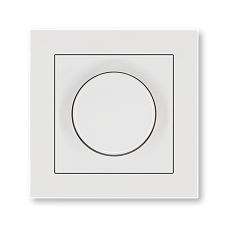 LED-диммер роторный JASMART серии G-Classic белый глянцевый