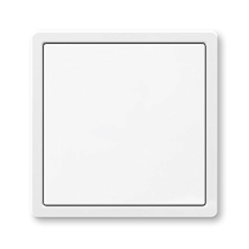 Выключатель одноклавишный JASMART серии FD белый глянцевый