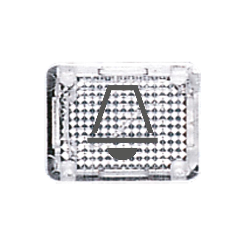 Изображение 33KLARK  Lens with symbol, translucent - завод JUNG