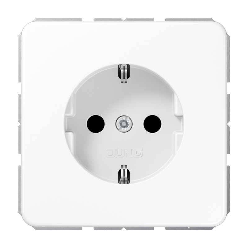 Изображение CD1521WW  SCHUKO®-розетка 16 A / 250 B ~ - завод JUNG