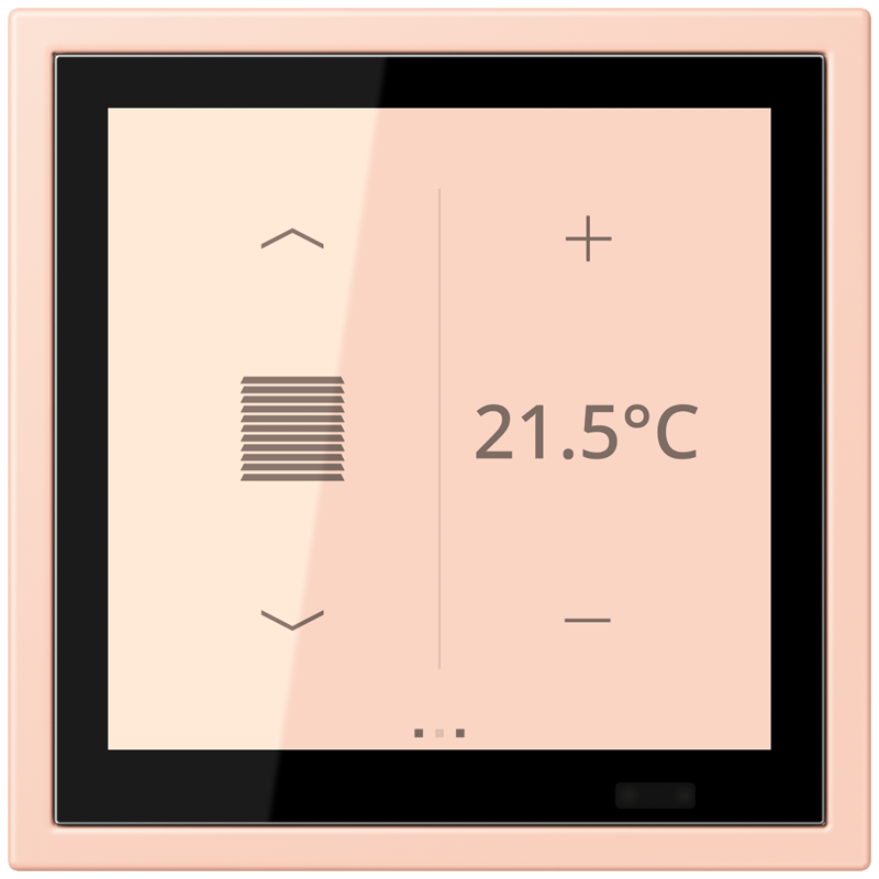 Изображение LCZ459BFD1S234  KNX комнатный контроллер LS TOUCH - завод JUNG