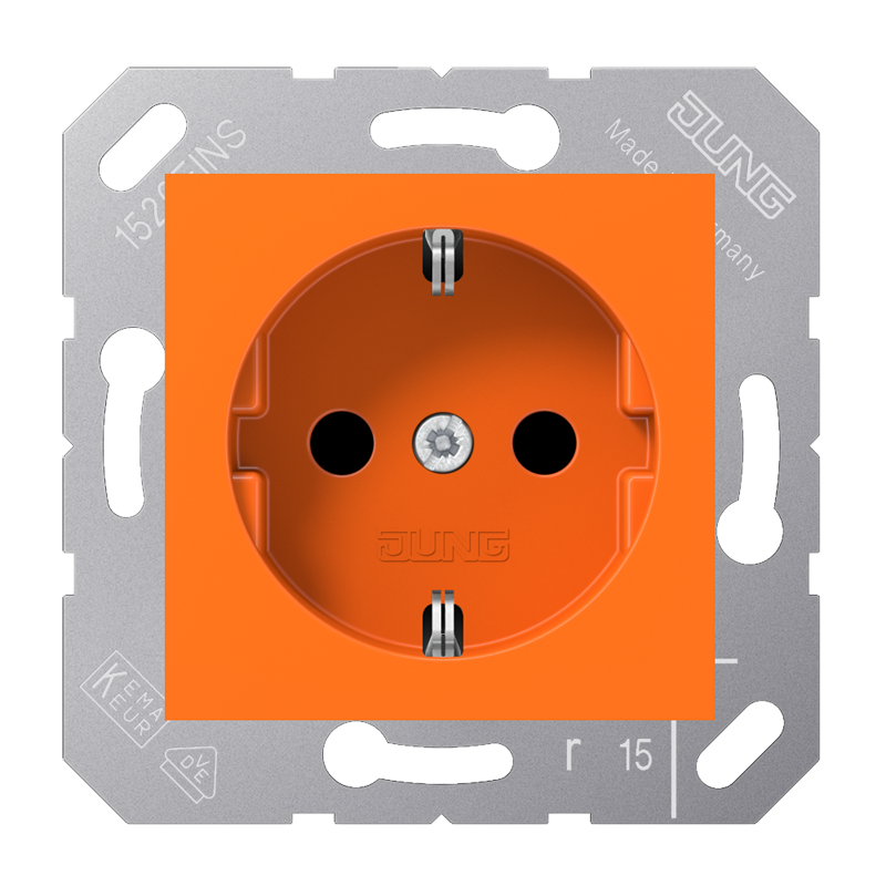 Изображение CD5121BFO  SCHUKO®-розетка 16 A / 250 B ~ - завод JUNG